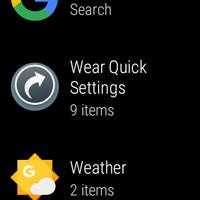 Wear Quick Settings capture d'écran 1