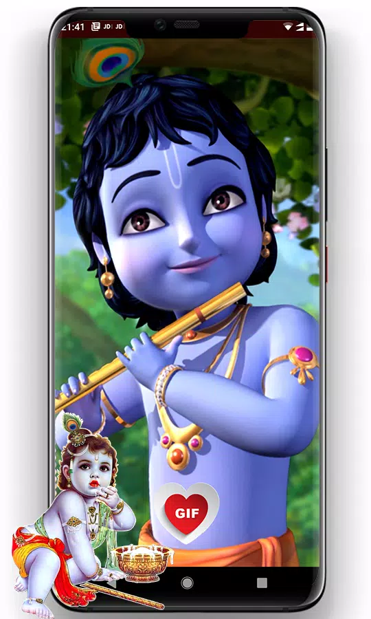 Krishna Gif Stickers APK for Android Download