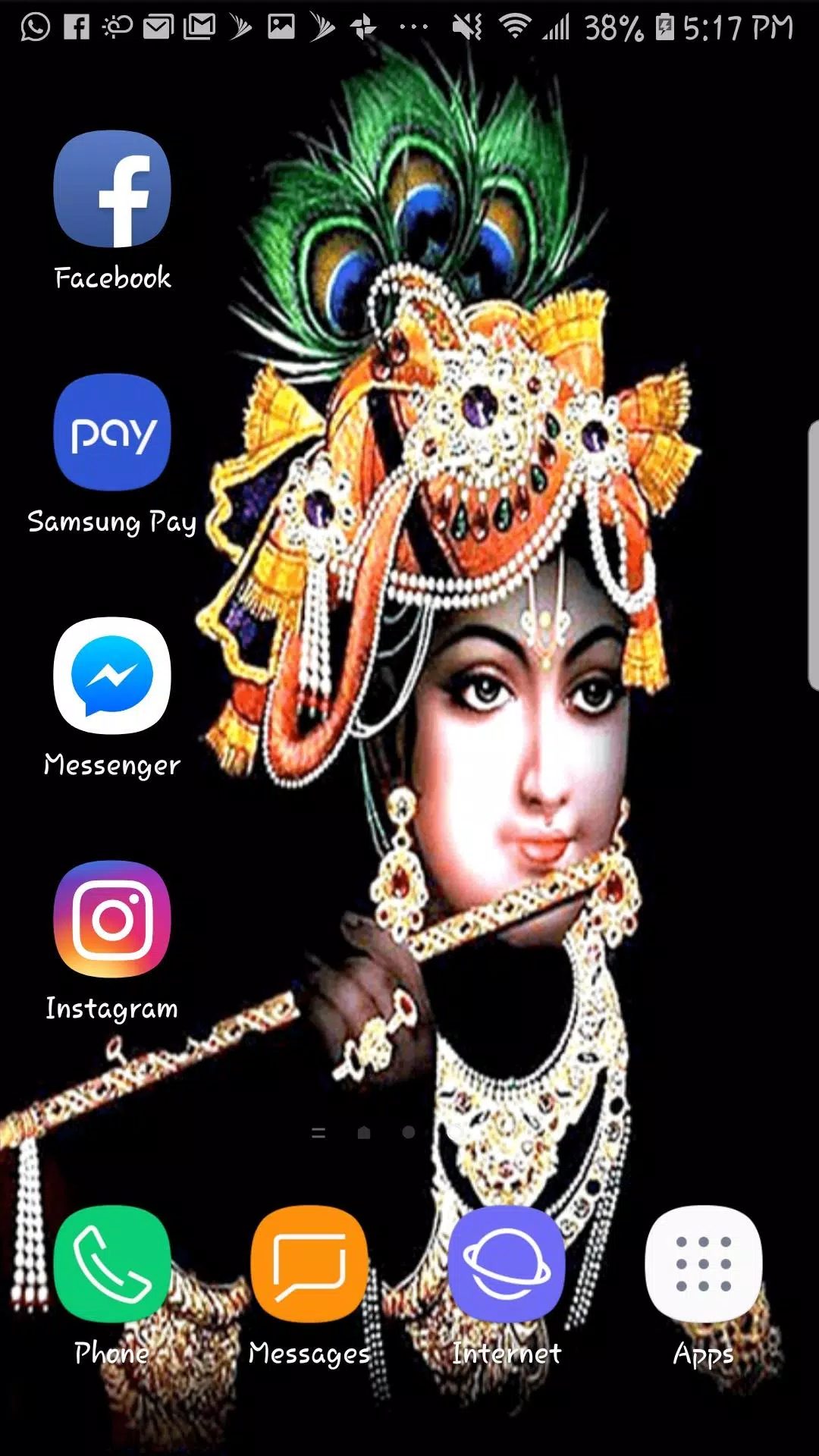 Lord Krishna HD Wallpaper Background for Mobile APK للاندرويد تنزيل