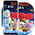 All Cute BT21 HD Wallpapers 2020 图标