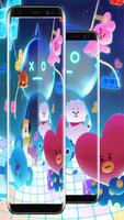 All Cute BT21 HD Wallpapers 2020 capture d'écran 1