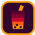 Find Me Bubble Tea Zeichen