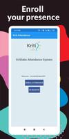 Kritilabs Attendance System poster