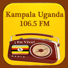 kampala radio stations 106.5 fm radio station icône