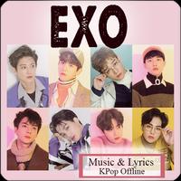 EXO Music Lyrics - KPop Offline capture d'écran 2