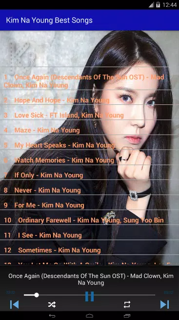 Kim Na Young Best Songs APK pour Android Télécharger