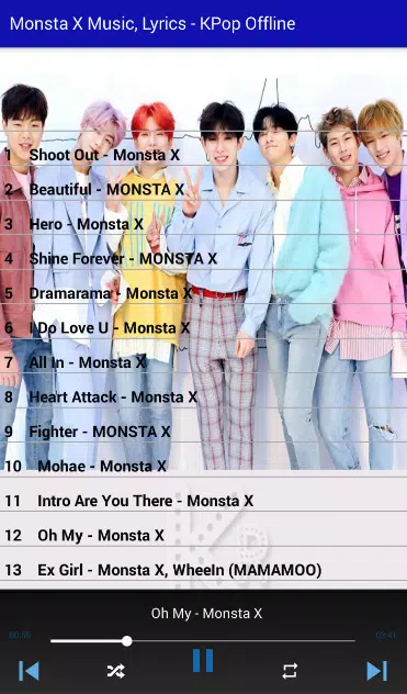 Monsta X Music, Lyrics - KPop Offline APK for Android Download
