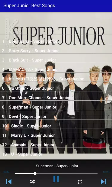 Super Junior Best Songs APK for Android Download