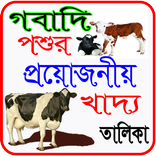 গবাদিপশুর প্রয়োজনীয় খাদ্য তালিকা