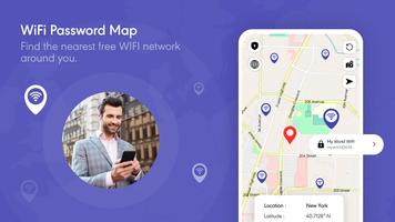 WiFi Password Map الملصق