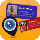 GPS Cam : Map & Photo Location أيقونة