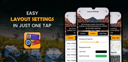 GPS Cam : Map & Photo Location الملصق