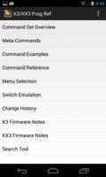 K3/KX3 Programmer's Reference Plakat