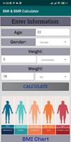 Poster BMI BMR Calculator- Track BMI 