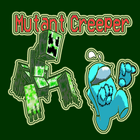 Mutant Creeper in Among Us icône