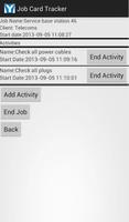 Job Card Tracker Lite تصوير الشاشة 2
