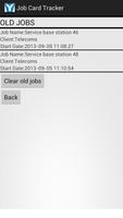 Job Card Tracker تصوير الشاشة 3