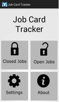 Job Card Tracker plakat