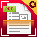 PDF مسح: مستندات مسح حدبة الماسح الضوئي أيقونة