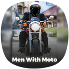 Men Moto Photo Suit ไอคอน