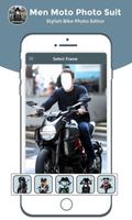 Men Moto Photo Suit capture d'écran 1