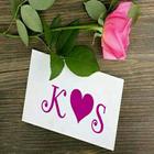 ks images letter love آئیکن