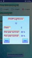 Child-Pugh Score capture d'écran 2