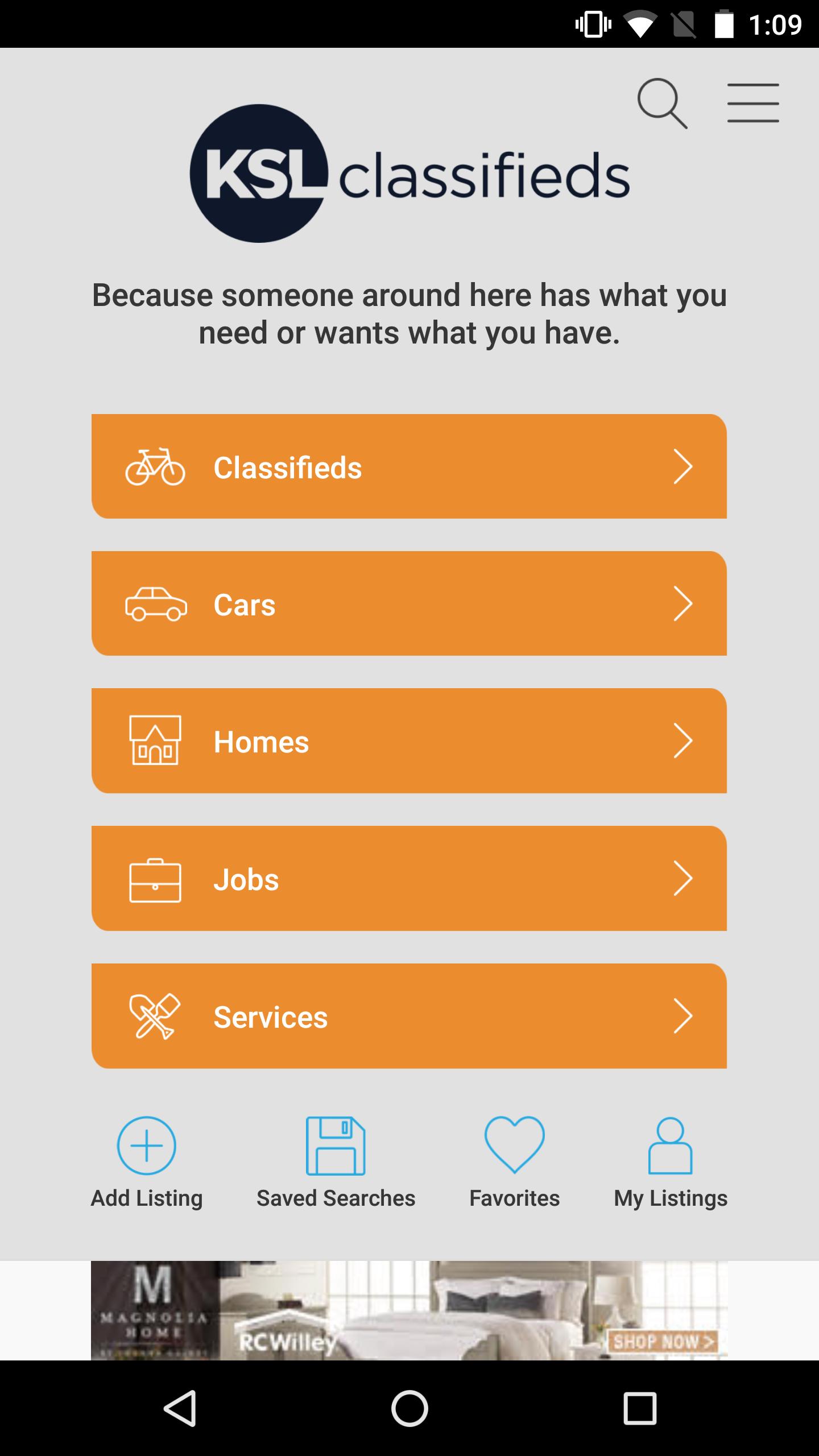 KSL Classifieds for Android - APK Download