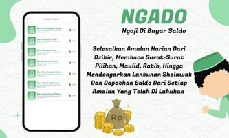 Ngado Tips Ngaji Dapat Saldo الملصق