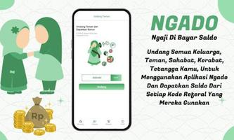 Ngado Tips Ngaji Dapat Saldo تصوير الشاشة 2