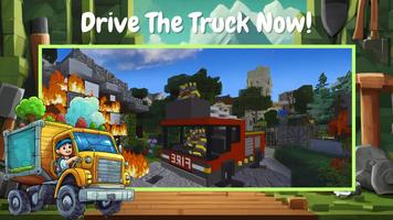 Truck Simulator ver Mod MCPE Poster