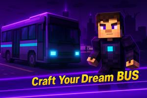 Bus Simulator for MCPE captura de pantalla 1