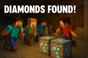 Find Diamonds Addon para MCPE captura de pantalla 3