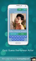 Quiz: Guess the Korean Actor الملصق
