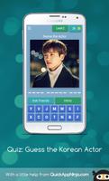 Quiz: Guess the Korean Actor تصوير الشاشة 1