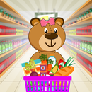 game supermarket beruang panda APK