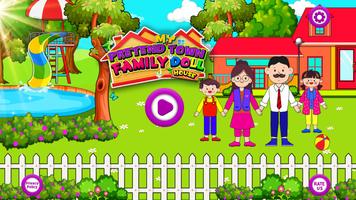 Pretend Town Family Doll House স্ক্রিনশট 3