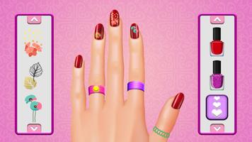 trò chơi cô gái làm móng nghệ ảnh chụp màn hình 3