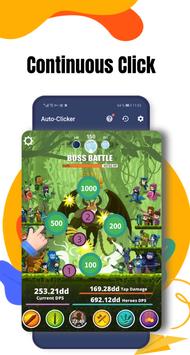 Auto Clicker app for games स्क्रीनशॉट 3