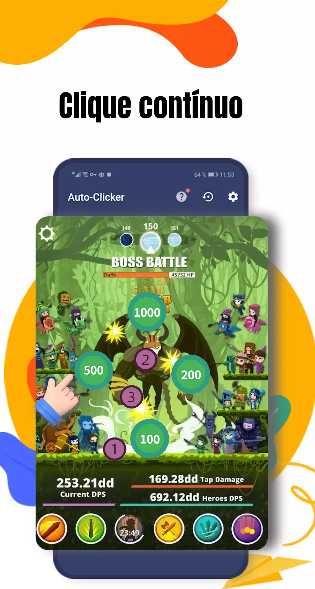 Faça o download do Jogos clicker para Android - Os melhores jogos gratuitos  de Clickers APK