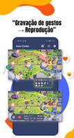 Auto Clicker app para jogos Cartaz