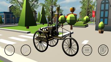 Old Three Wheel 3d Car Game captura de pantalla 2