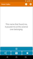 Smart Haiku poster