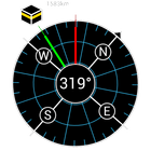 Micro Qibla Zeichen
