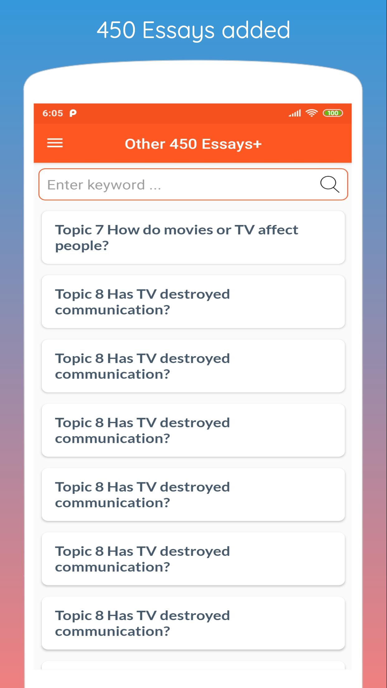 Best Business School Essays High School Persuasive Essay also Thesis Statements For Essays Top English Essays For Android Apk Download Essay On Paper