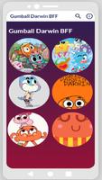 Gumball Darwin BFF Wallpapers Affiche