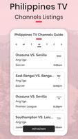 Philippines TV Schedules الملصق