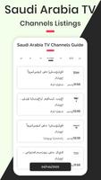 Saudi Arabia TV Schedules Affiche