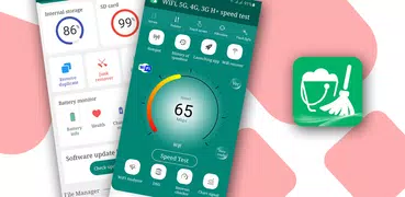 Teste de velocidade WiFi 5G 4G