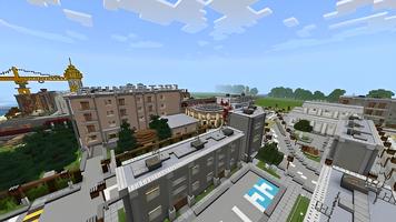 Peta kota untuk Minecraft PE penulis hantaran